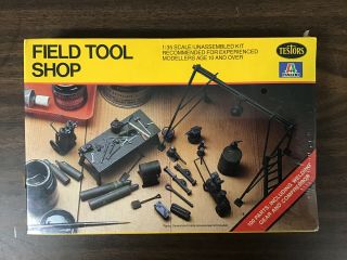 Khs - 1/35 Testors/italeri Model Kit 888 Field Tool Shop