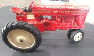 Vintage Tru - Scale Tractor,  Red