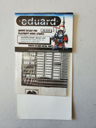 1/48 Eduard Photo - Etched Hurricane Detail Set