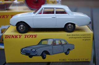 Dinky Toys Atlas: Ford Taunus 17 M Blanche Ref 559 Comme Neuf En Boite