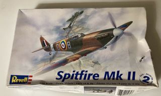 Revell Ww2 Fighter Spitfire Mk Ii 1:48 5239 Model Kit Open Box