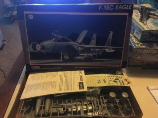 1/48 Revell Monogram Douglas F - 15c Eagle Plastic Model Kit 5823 Parts