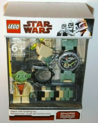 Lego Star Wars 9002069 Yoda Watch Buildable With Lightsaber Clone Wars