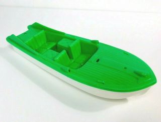 Vintage Plastic Toy Speed Ski Boat - Mary Pat Pp 850 Bt - 1950 