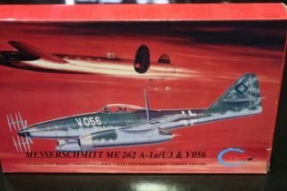 1/72 Mpm Messerschmitt Me 262 A - 1/u3 & V056 German Wwii Fighter W/photo Etched