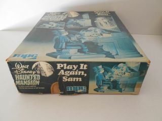 MPC Disney Haunted Mansion Play It Again Sam Empty Box & Instructions Only 3