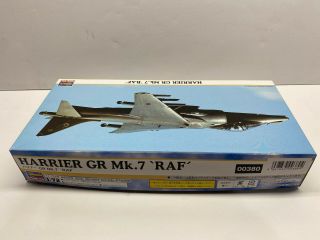 Hasegawa 1/72 Scale Harrier GR Mk.  7 RAF Vintage Model Kit 3
