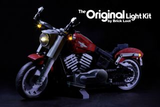 Led Lighting Kit For Lego ® Harley Davidson Fat Boy Motorcycle Set 10269
