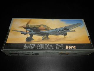 Fujimi 7a - F14,  1/72 Ju - 87 Stuka D - 1 Dora Plastic Model Kit