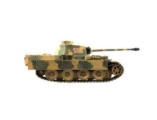 1:72 Scale Amateur Assembled Wwii German Army Panther Tank
