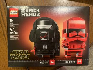 Lego 75232 Star Wars Brickheadz Kylo Ren Sith Trooper Nib -