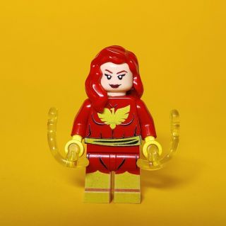 Lego Custom Phoenix X - Men Minifigure Uv Printed