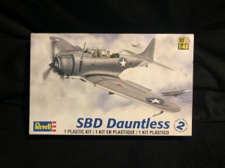 Revell Sbd Dauntless 1:48 Scale Open Complete Gb - Aw