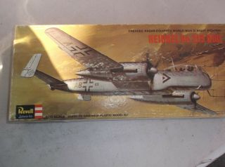 20 Off Vintage 1 72 Revell Heinkel 219 Night Fighter Ready To Build