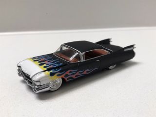 Hot Wheels 100 1959 Cadillac Coupe De Ville Black W/ Flames Loose