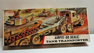 Vintage 1970s Airfix Tank Transporter Model Kit Unbuilt