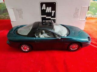 1995 95 Chevy Camaro Z28 Promo Model Car.  Mystic Teal Metallic.  Amt/ertl