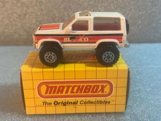 Matchbox Superfast 1983 Mb39 - Ford Bronco Ii