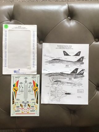 1/48 Superscale F - 14a/d Blacktail Tomcats Vf - 31 Vf - 84 48 - 682