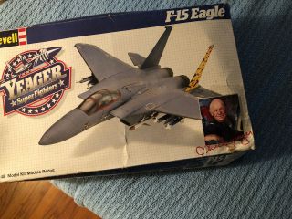 F - 15 Eagle Yeager Fighters Complete Unbuilt Model Kit Revell 1987 1/48