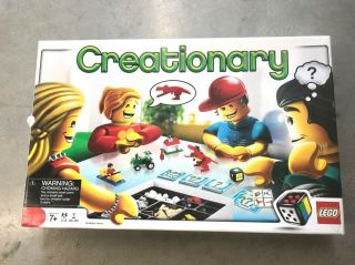 Lego Games Creationary 3844 Open Box Inside Packages
