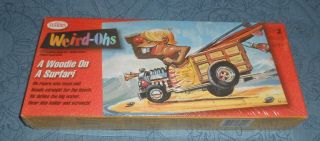 Vintage Weird - Ohs Model Kit - A Woodie On Surfari - - Hot Rod - 1994 Testors - Nr