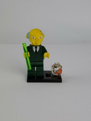 Lego 71005 The Simpsons Mr.  Burns With Goldfish Mini Figures Fig