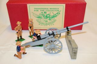 Trophy Miniatures - Spanish - American War U.  S.  Gun & Crew,  W Teddy Roosevelt