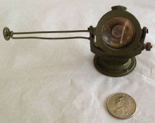 Military Spotlight Searchlight Metal Toy Part Soldier Swivel Base As Well As Sw