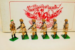 Trophy Miniatures Boxer Rebellion Indian Army Toy Soldiers - Lead Figures