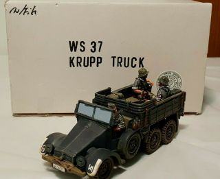 King & Country Krupp Truck Ws037 Mib - Retired