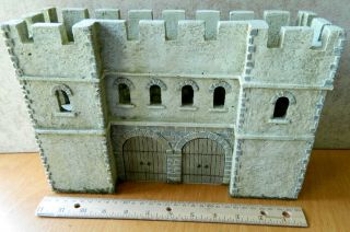 Jg Miniatures 1:30 Roman Fort Double Gatehouse Jgm43 For Toy Soldiers
