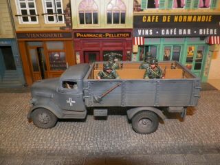 King And Country Ws090 " Opel Blitz " Mint/custom Paint/early War/ Niob