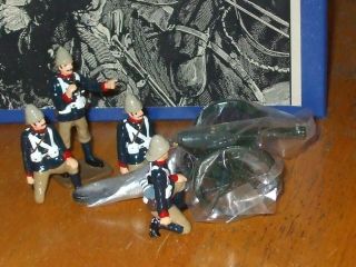 King And Country Early/glossy British Royal Artillery 1 Toy Soldiersmib