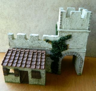 JG Miniatures 1:30 Roman fort single gatehouse w/ steps JGM43K for toy soldiers 3