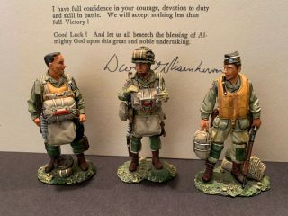 King & Country Dd031 Wwii U.  S.  82nd Paratroopers " D - Day Minus One "