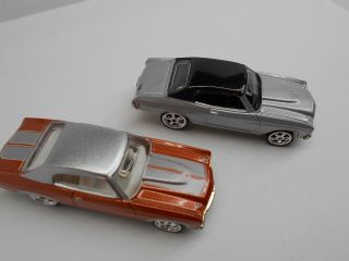 Hot Wheels 1970 70 Chevelle Ss 454 Brown Silver Rubber Tires Variation - Loose