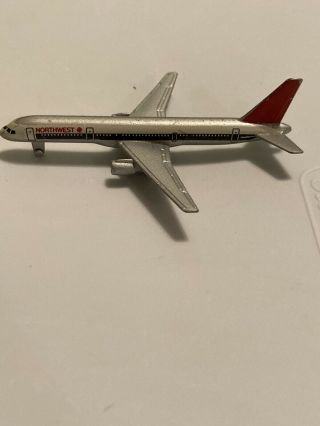 Vintage Schabak Northwest Orient Boeing 757/douglas Dc - 101:600 Scale Die Cast