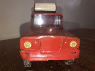 Vintage Tonka Toy Pressed Steel Jeep Truck Cement Mixer 2