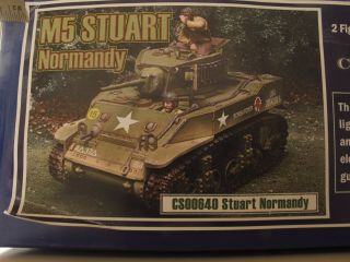 The Collectors Showcase M5 Us Stuart Normandy Cs00640 Rare Look