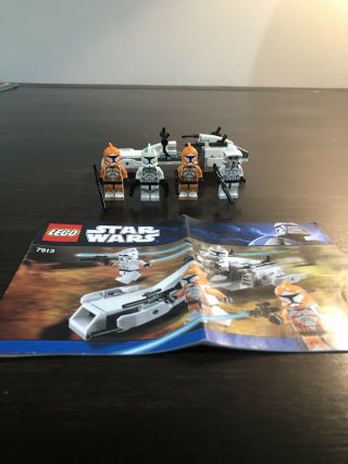 Lego Star Wars 7913 Clone Trooper Battle Pack 100 Complete W/ Instructions
