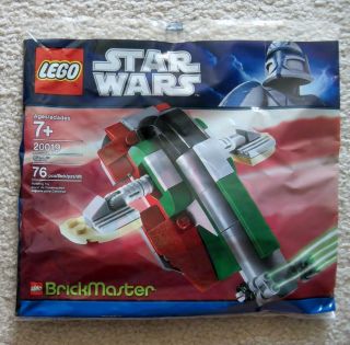Lego Star Wars Brickmaster - Rare - Boba Fett Slave I 20019 - &