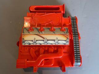1983 Vintage Mattel Hot Wheels Racer Engine Car Carry Case Made In Usa