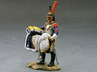 King And Country Retired Napoleonic War Na122 Cuirassier With Saddle