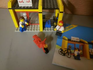 Lego Legoland Town Cycle Fix - It Shop 6699 With Instructions
