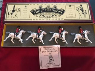 W.  Britain Special Collector Boxed Set 8850 The 2nd Dragoons