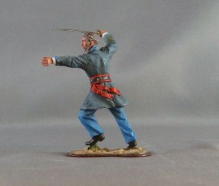 Civil War Confederate Officer Charging with Sword Britains St Petersburg 2