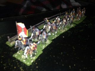 14 Painted 1/72 - US Civil War Confederate Virginia Cavalry Regiment w Command 2