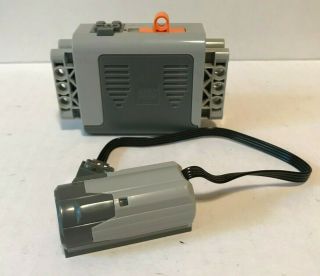 Lego Electric 9v Battery Box (4 X 11 X 7) & Power Functions M - Motor