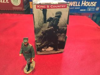 Authentic King And Country Ws129 Gen Lieutenant Fritz Bayerlein Army Handmade